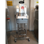 Nerezový mobilný stôl pre lis na mäso KT-ALP – Obrázok 3